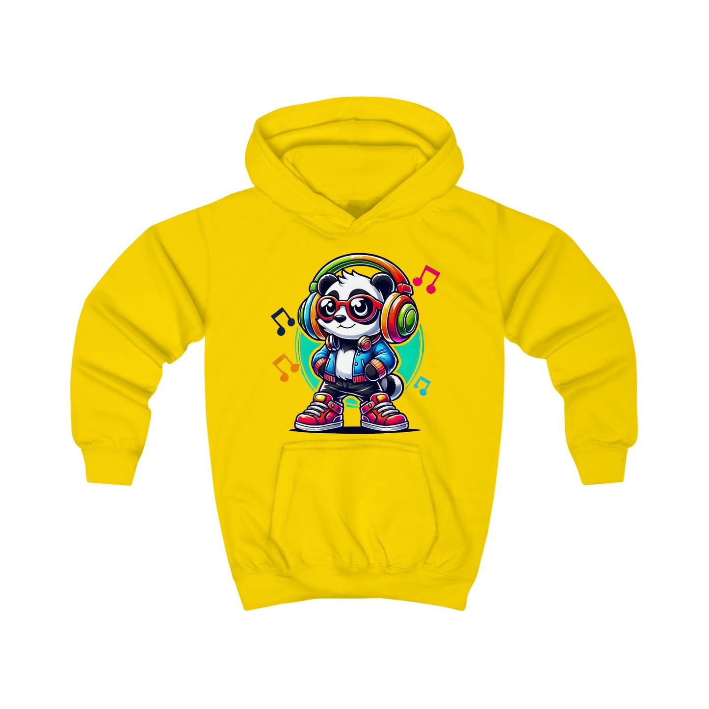 Rockin' Panda Vibes Kids Hoodie