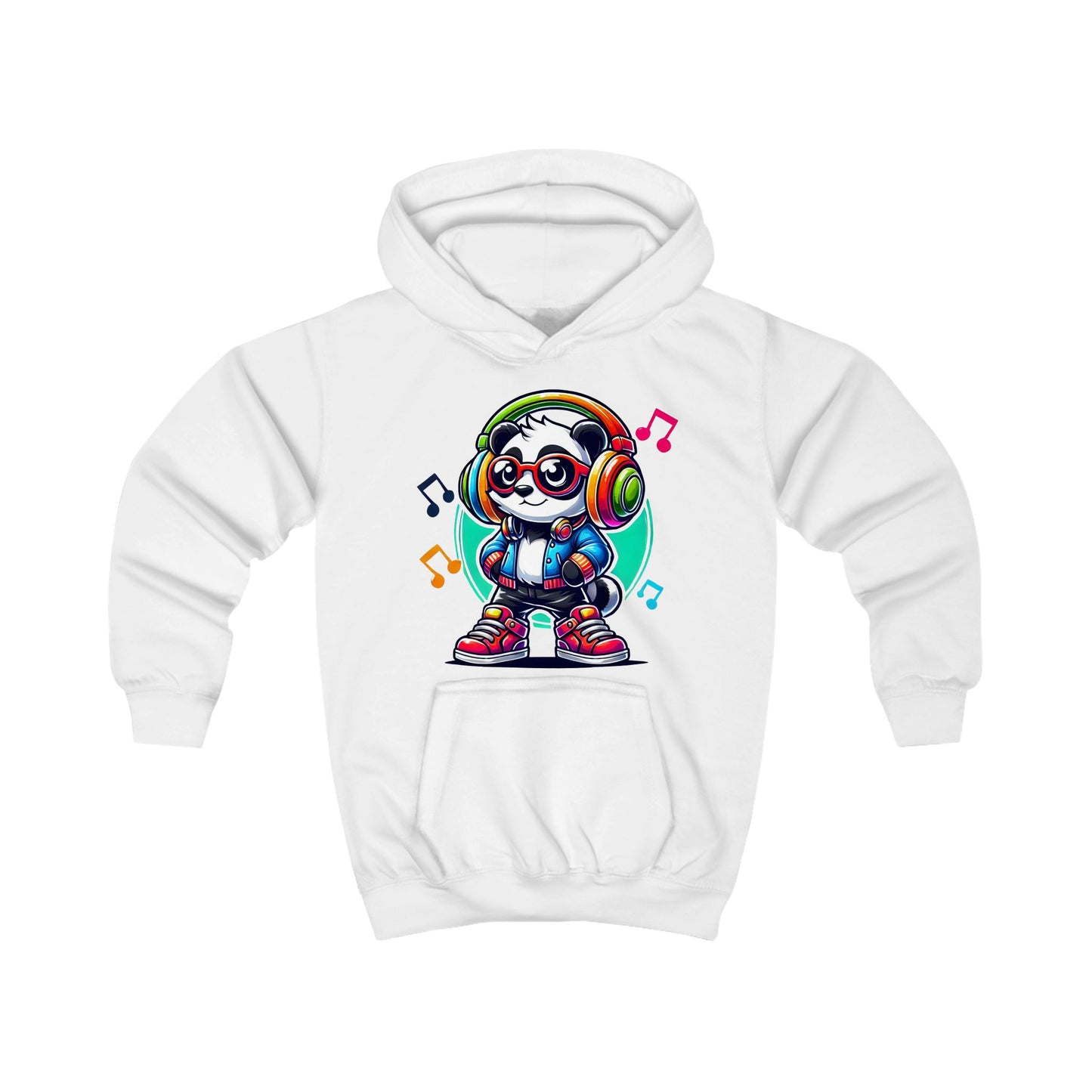 Rockin' Panda Vibes Kids Hoodie