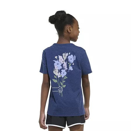 Adidas Girls Regular Fit Tee, Medium -