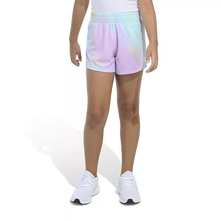Adidas girl Knit Shorts, Semi Flash Aqua, L