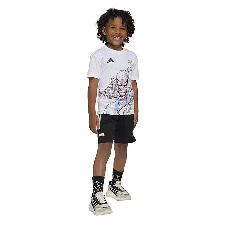 Adidas Spiderman Short Set for Boys, Size 3T,