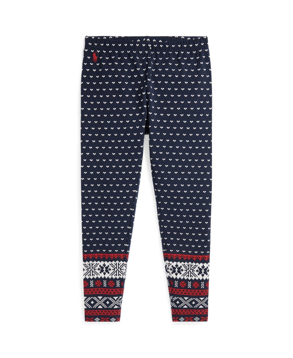 Polo Ralph Lauren Girl Fair Isle Stretch Jersey Legging Pant Sizes 16
