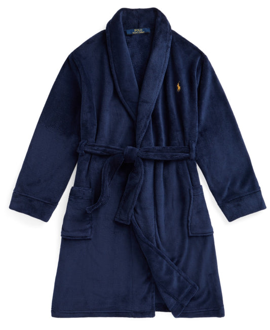 Polo Ralph Lauren Big Boys Terry Robe Newport Navy L