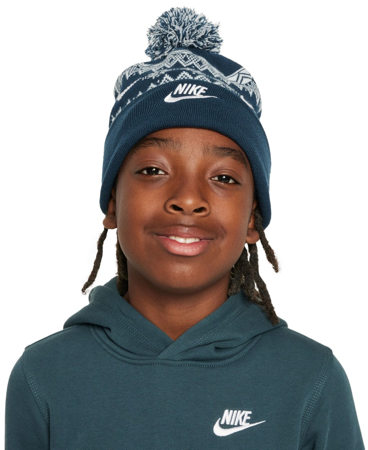 Nike Peak Pom Beanie boys One Size