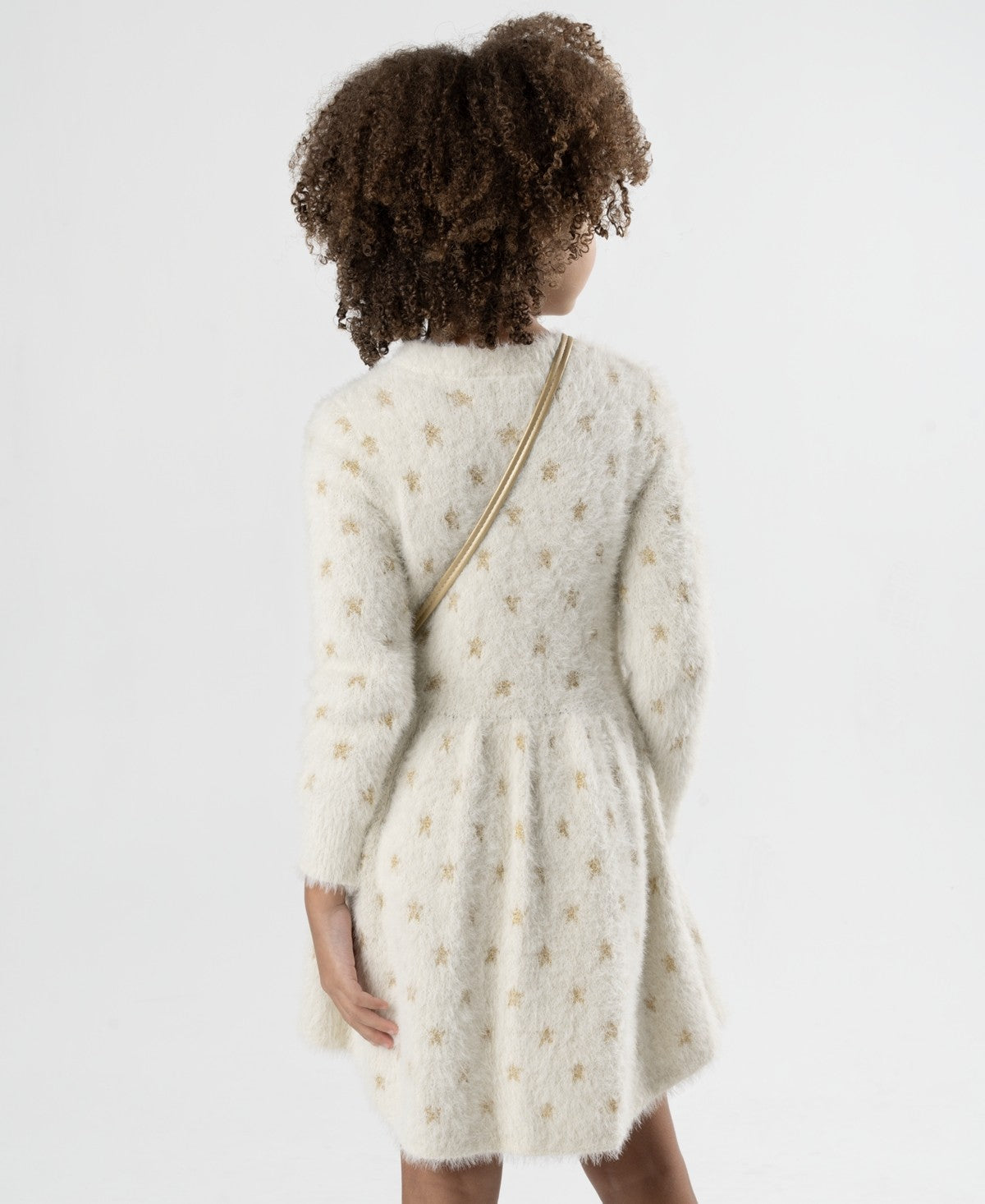 Rare Editions Girls Star Sweater Dress 4T 
with Bag