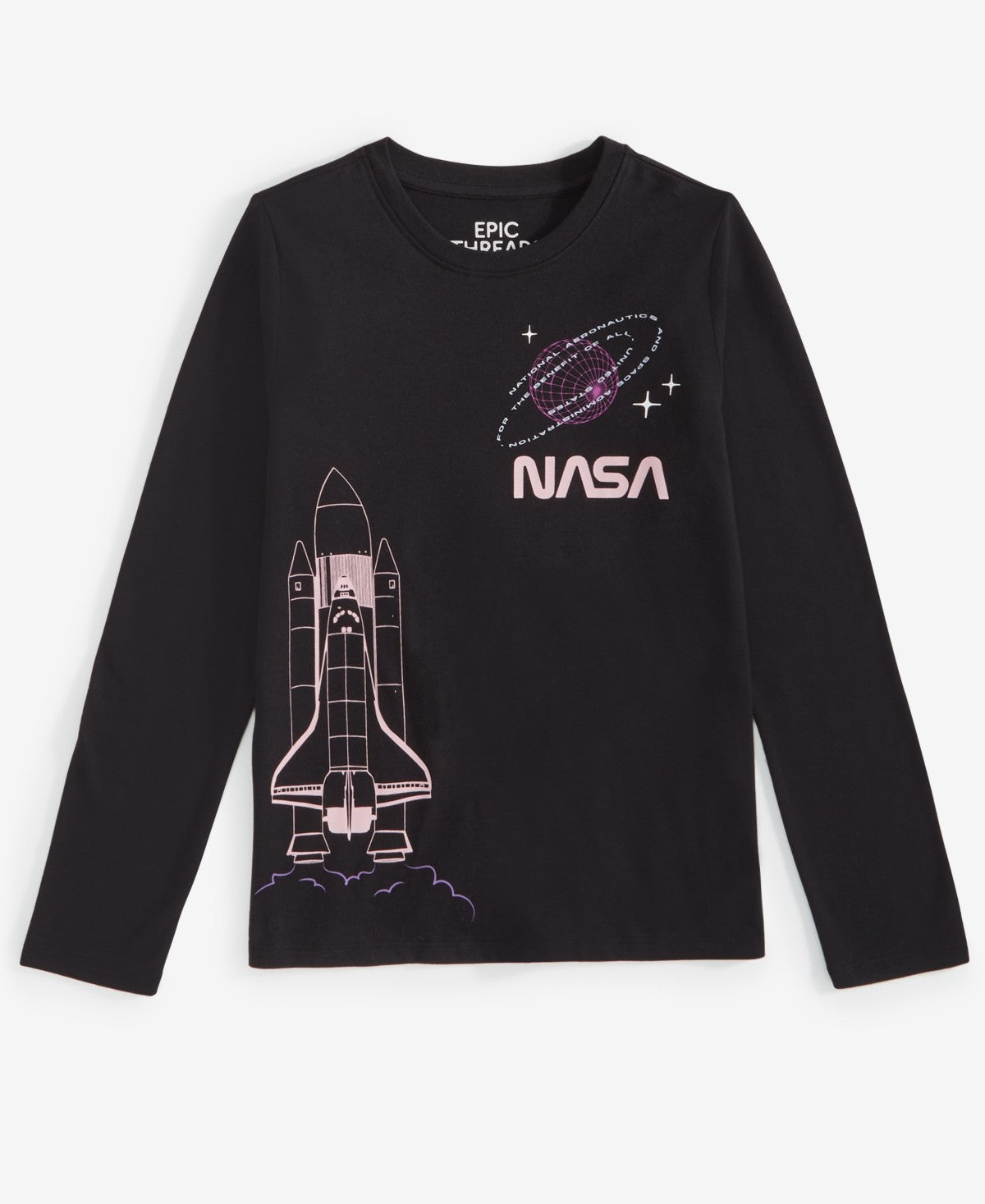 Epic Threads NASA Graphic Long-Sleeve T-Shirt