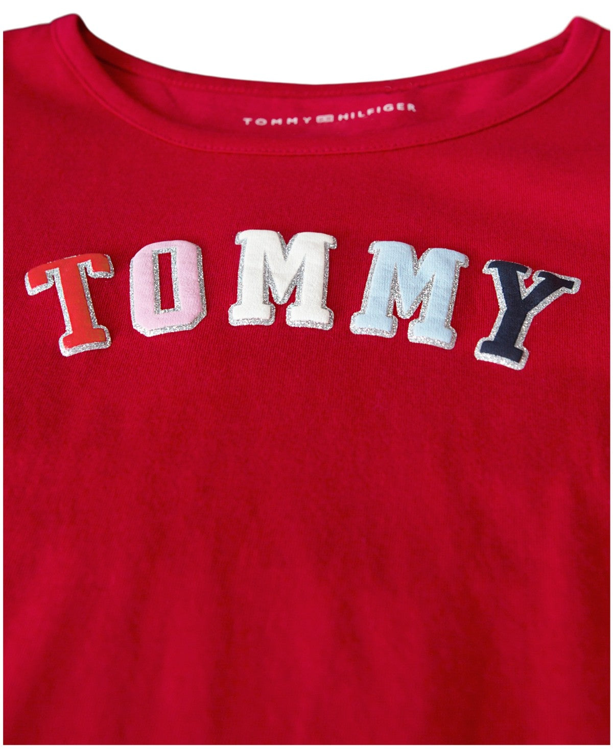 Tommy Hilfiger Girls Long Sleeve Tee Red, Size S