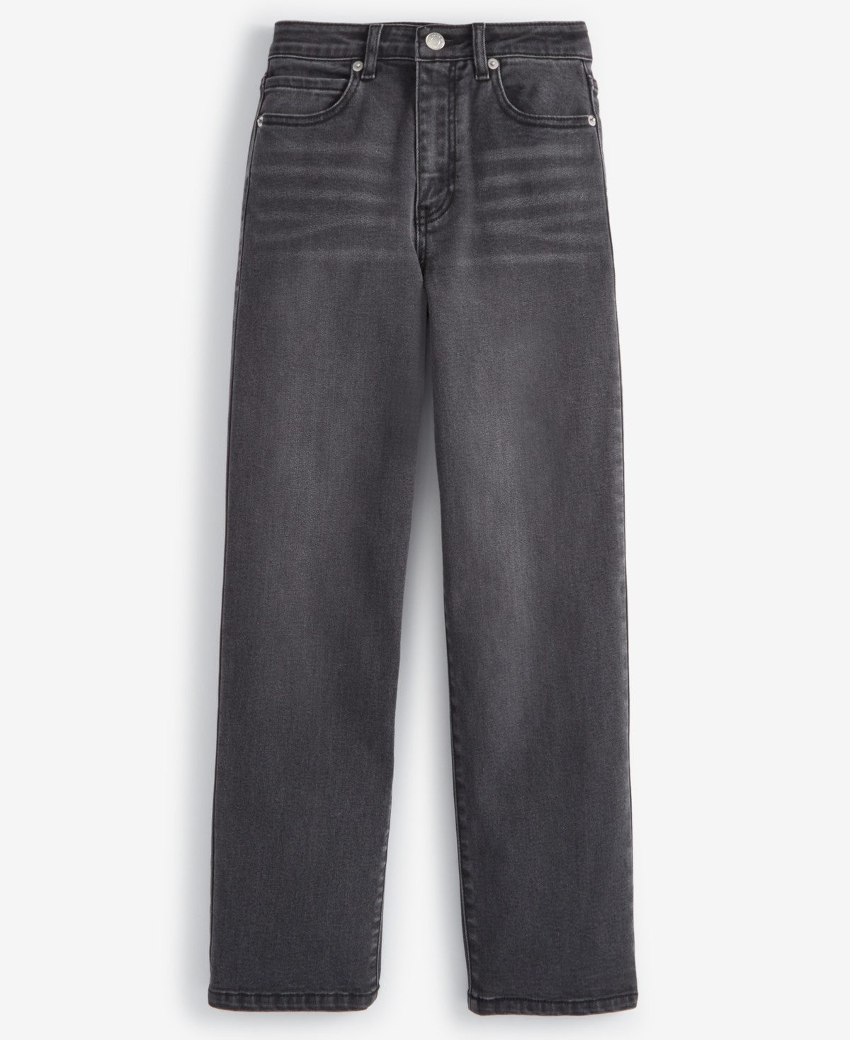 With Jules Vintage Wash Bootleg Jeans Black, Size XL girl