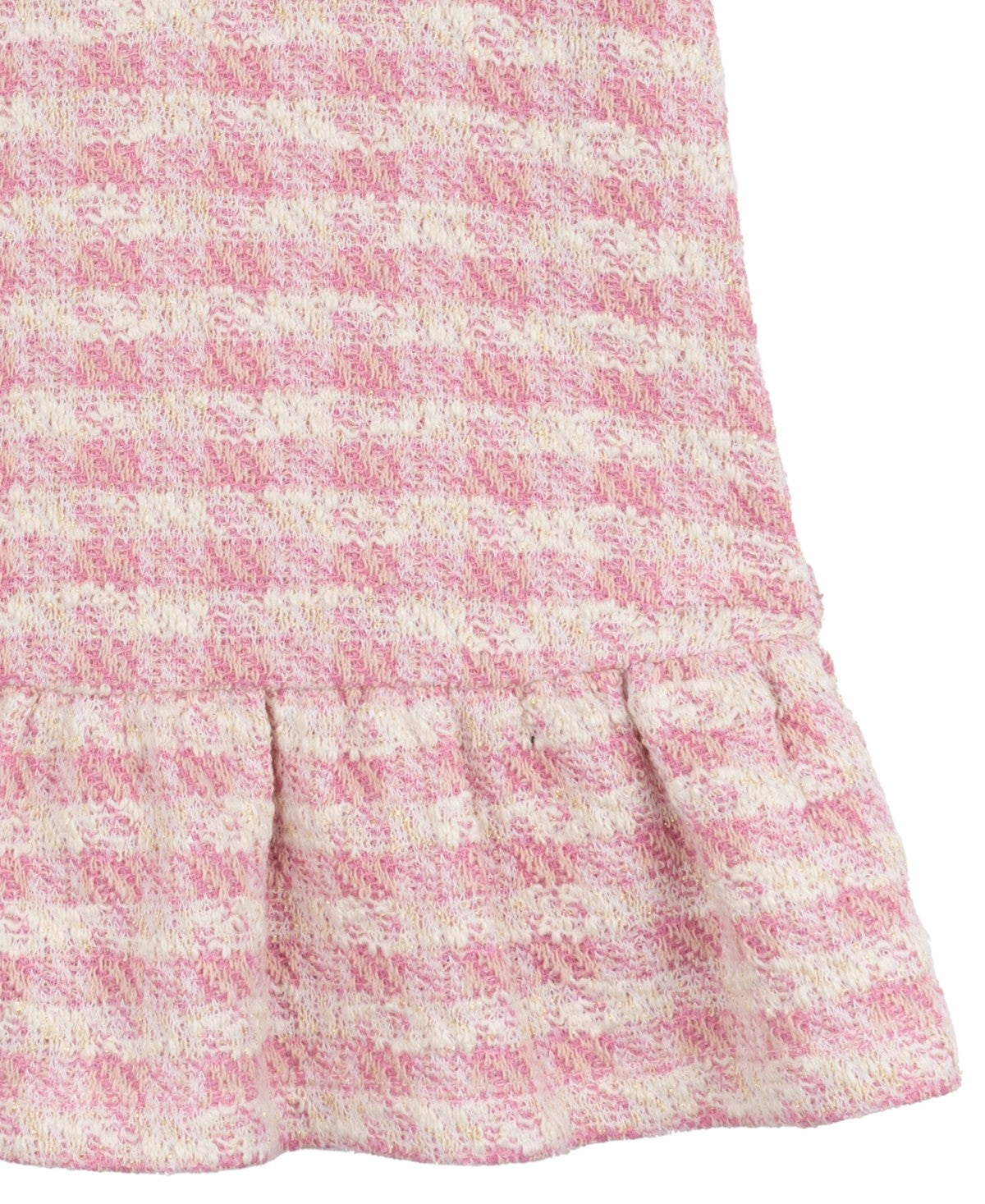 Rare Editions Pink Tweed Dress for Baby Girl, 24 Months