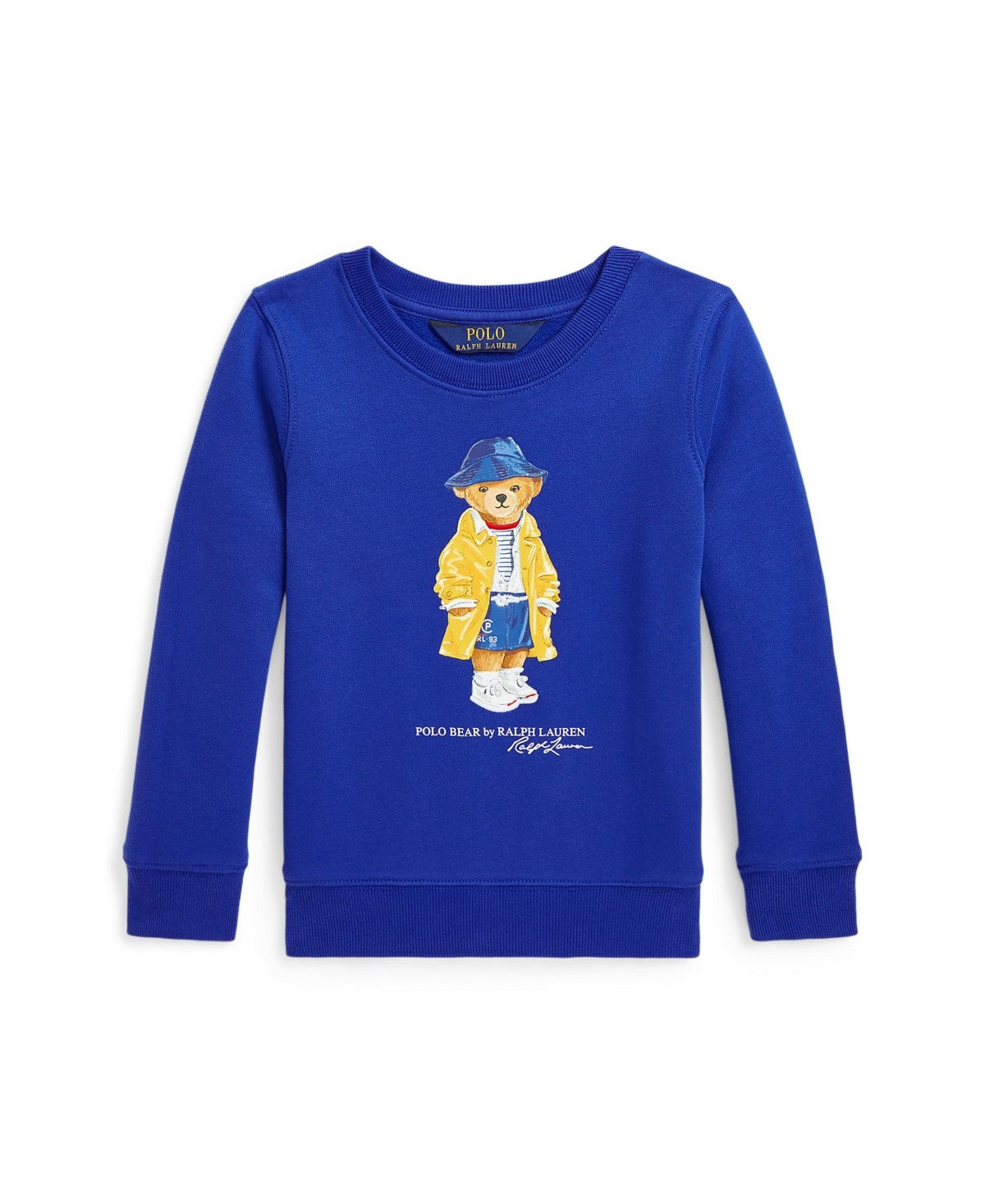 Polo Ralph Lauren Toddler Girls Bear Fleece Sweatshirt Size 3