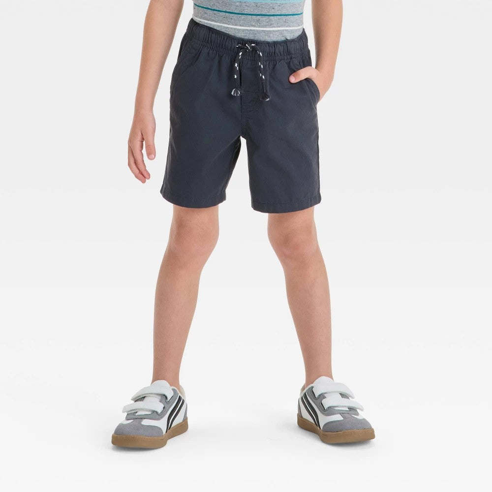 Cat & Jack Toddler Boys' Woven Shorts Charcoal Gray 12M