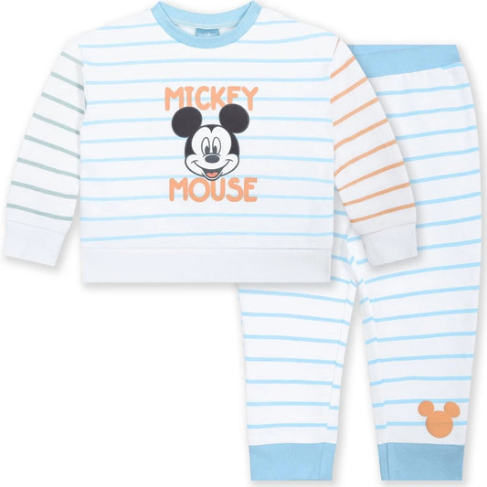 Disney Mickey Mouse Newborn Fleece Top & Bottom Set boys