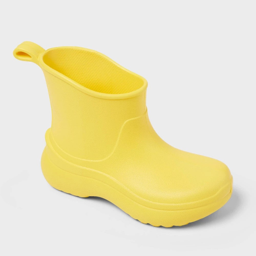 Cat & Jack Toddler boys Boots Yellow Size 7T Waterproof