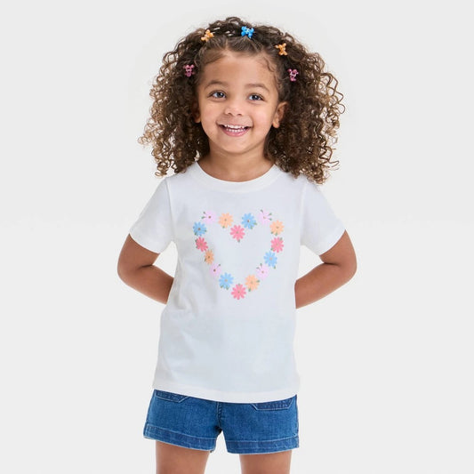 Cat & Jack Toddler Girls' T-Shirt Size 4T