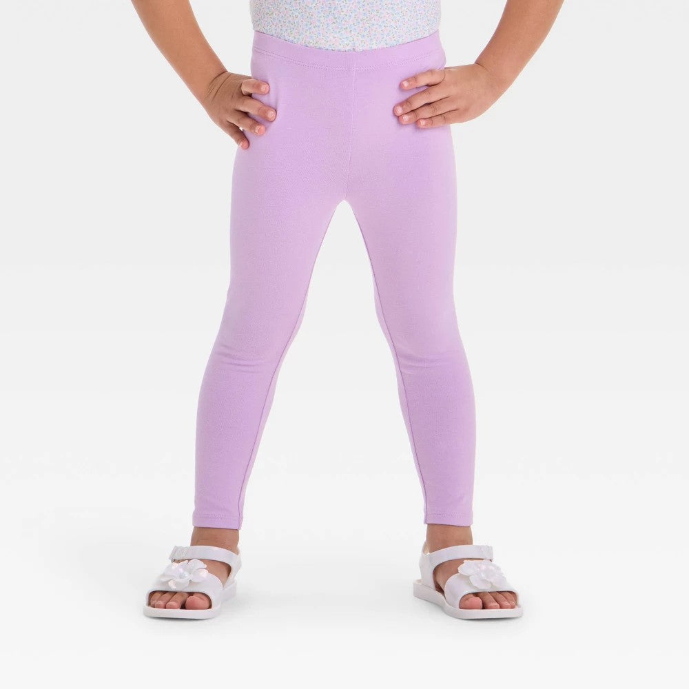 Toddler Girls' Solid Leggings - Cat & Jack 12M