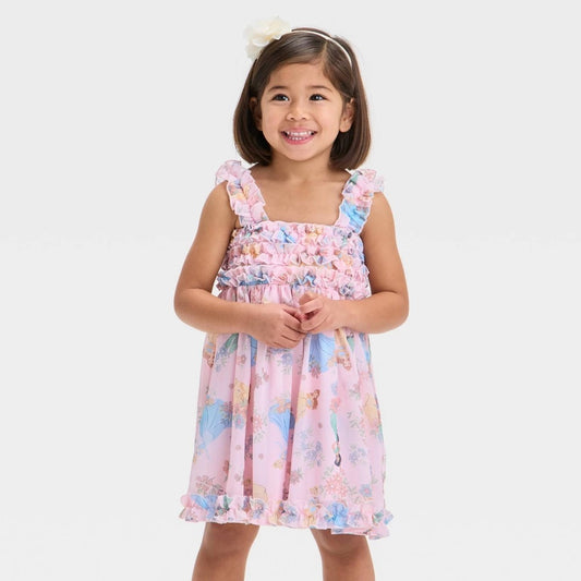 Disney Princess Toddler Chiffon Dress Pink 2T
Girl