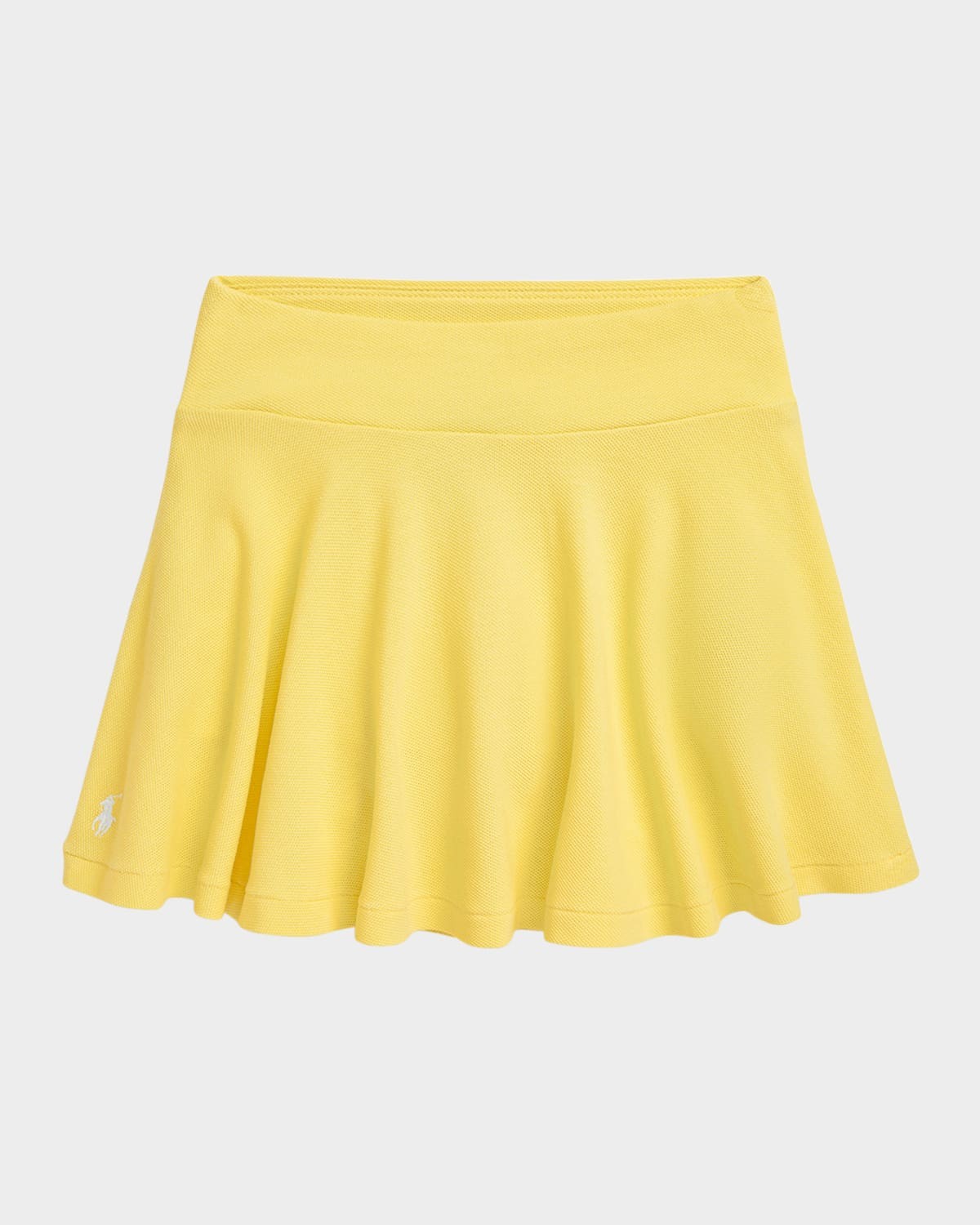 Polo Ralph Lauren Girl Stretch Mesh Skort 4 - Yellow