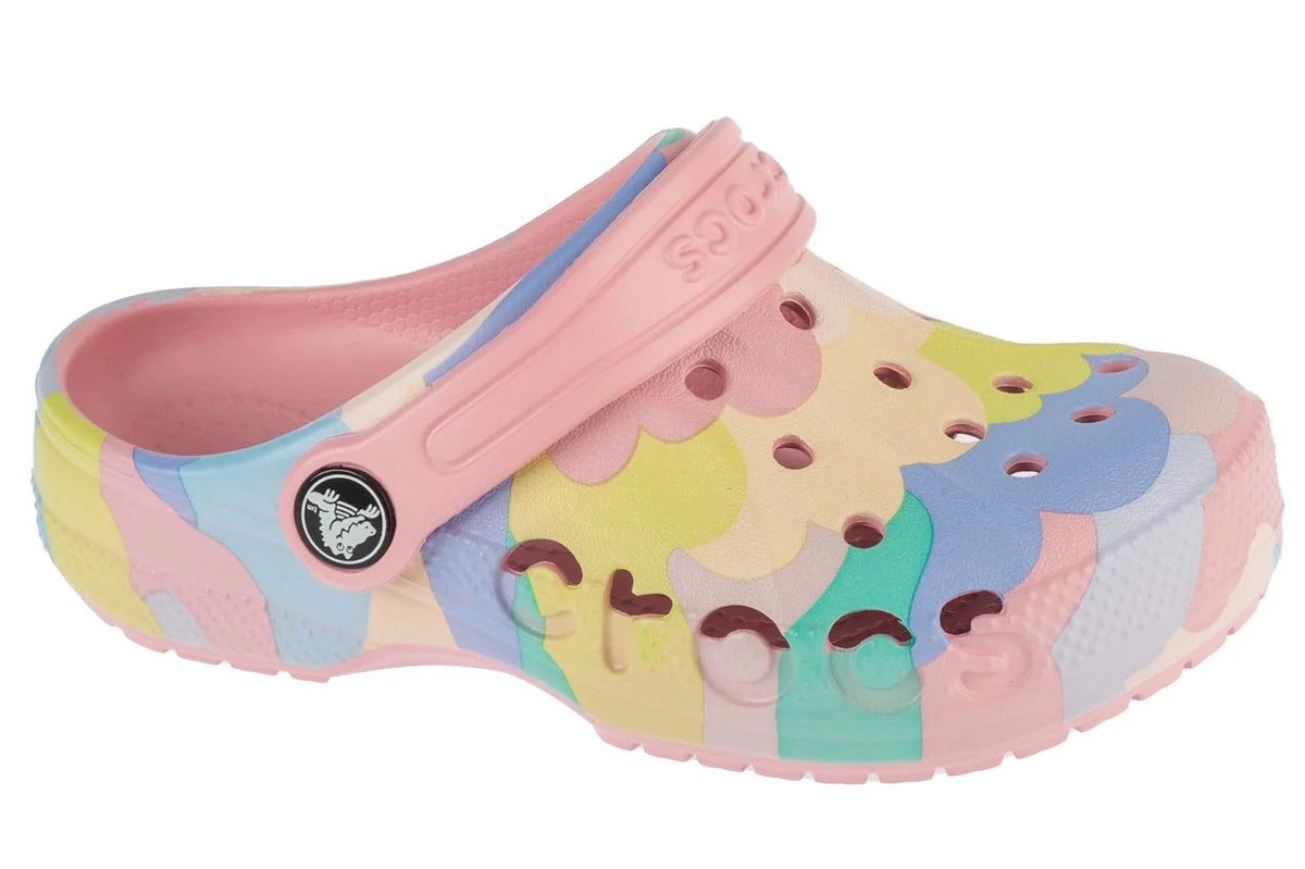 Crocs Baya Seasonal Printed Clog Girls Pink Size 2 (32/33)