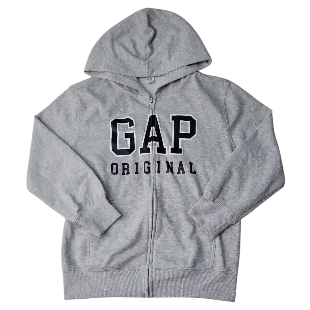 Gap Kids French Terry Hooded Jacket, Full Zip, Size S