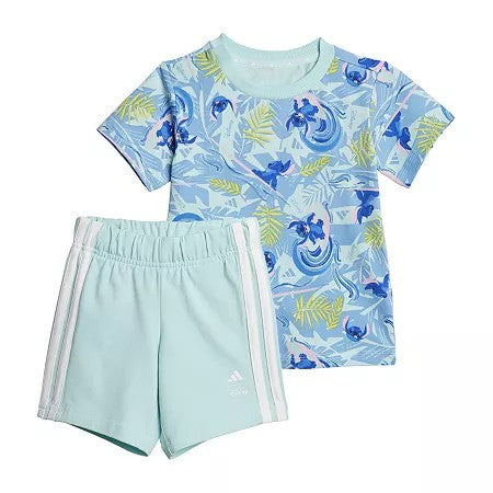 Adidas Boys Lilo & Stitch Short Set, Size 3T