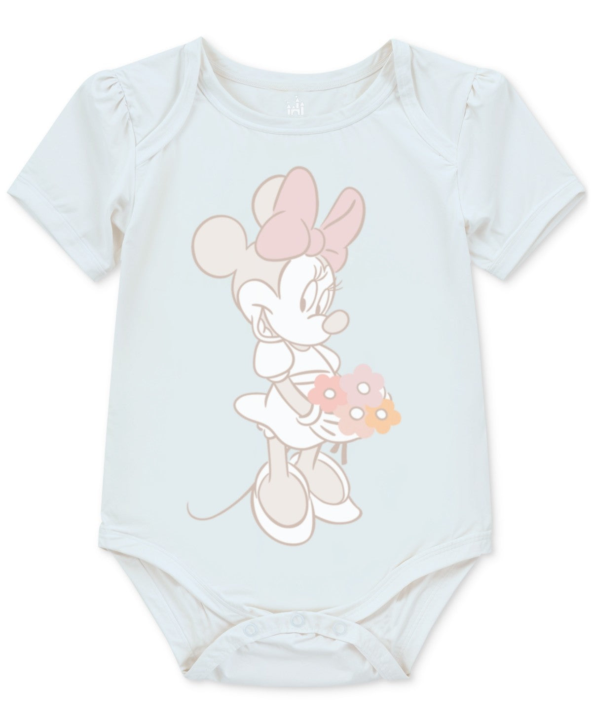 Disney Minnie Mouse Bodysuits, Pack of 3 - 3M Pink girl