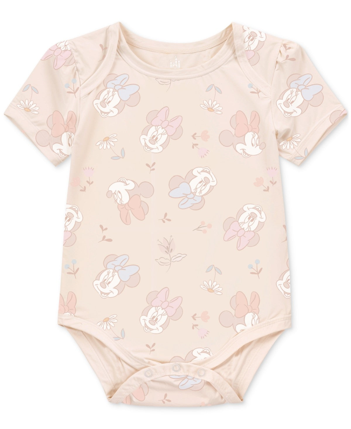 Disney Minnie Mouse Bodysuits, Pack of 3 - 3M Pink girl