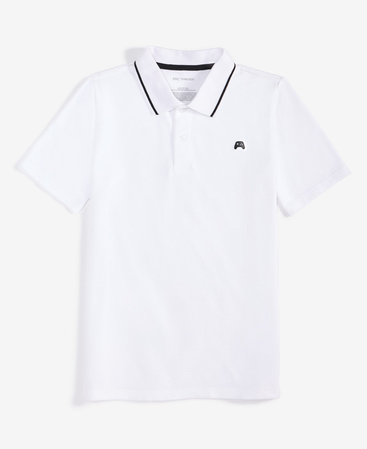 Epic Threads Boys Polo Shirt - Bright White M