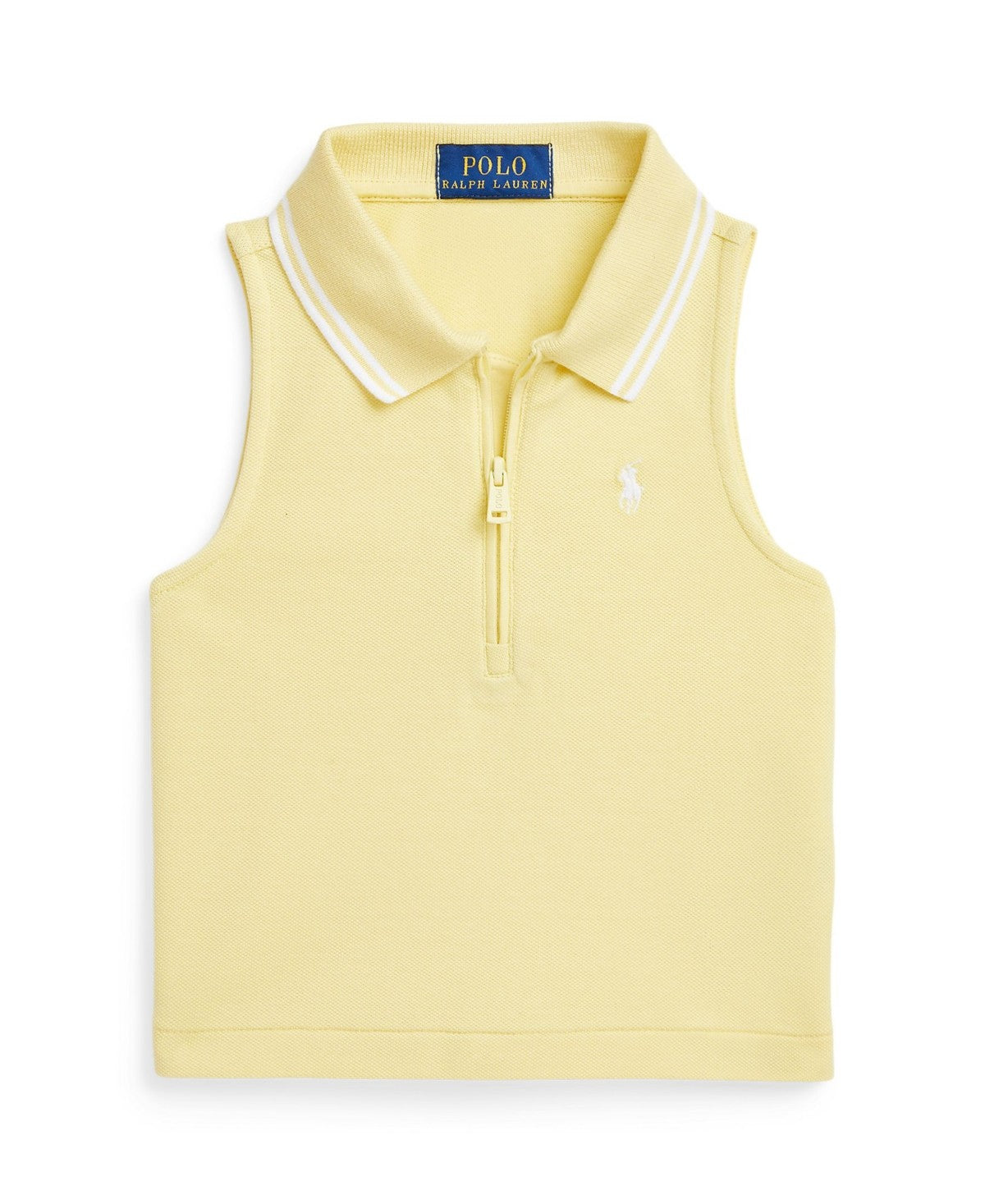 Polo Ralph Lauren Girls Stretch Mesh Polo Shirt, 5 - Yellow