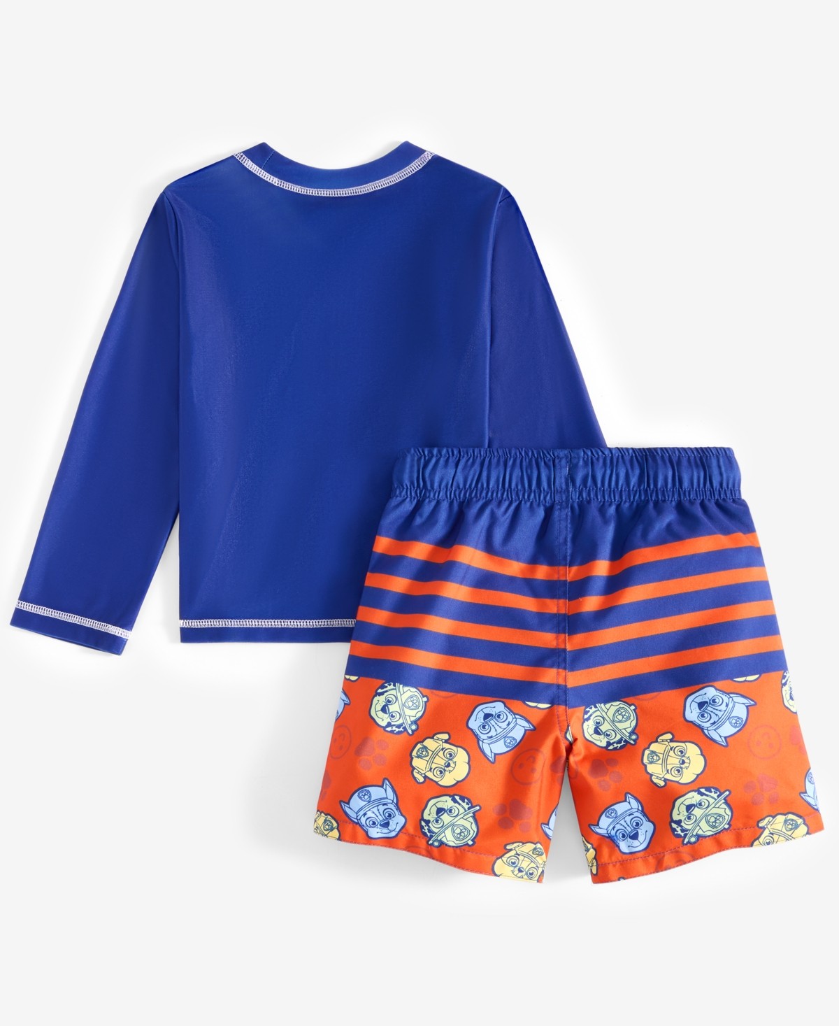 Paw Patrol Boys 3T Rash Guard & Swim Trunks Set
