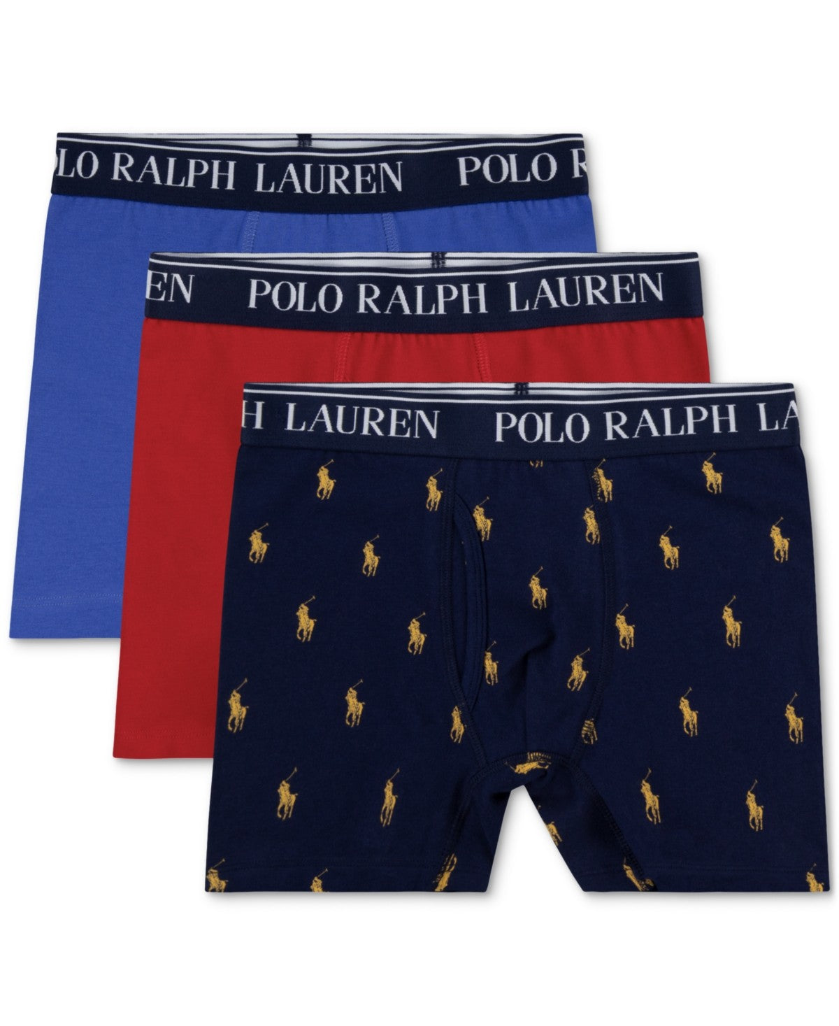 Polo Ralph Lauren Boys XL Boxer Briefs Pack of 3