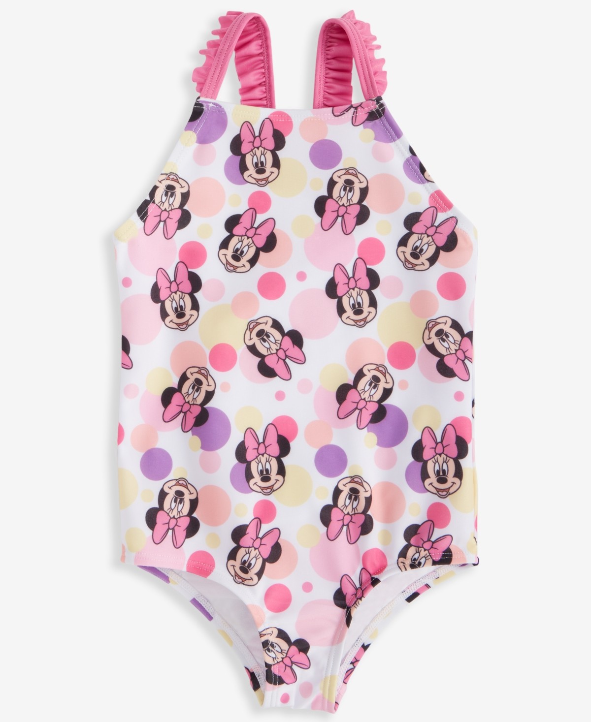 Disney Minnie Mouse Toddler Girls One-Piece Swimsuit - Pink 4T