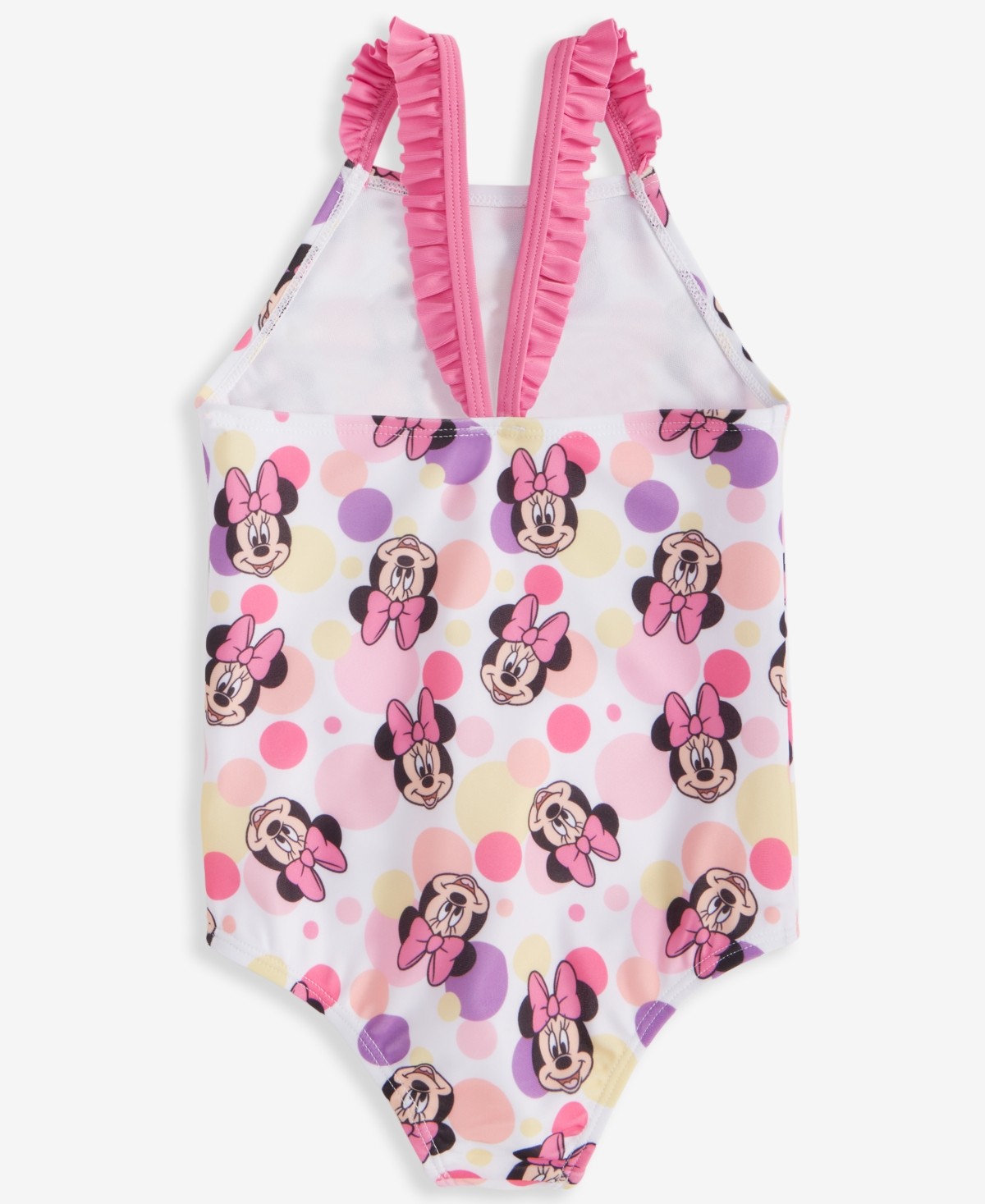 Disney Minnie Mouse Toddler Girls One-Piece Swimsuit - Pink 4T