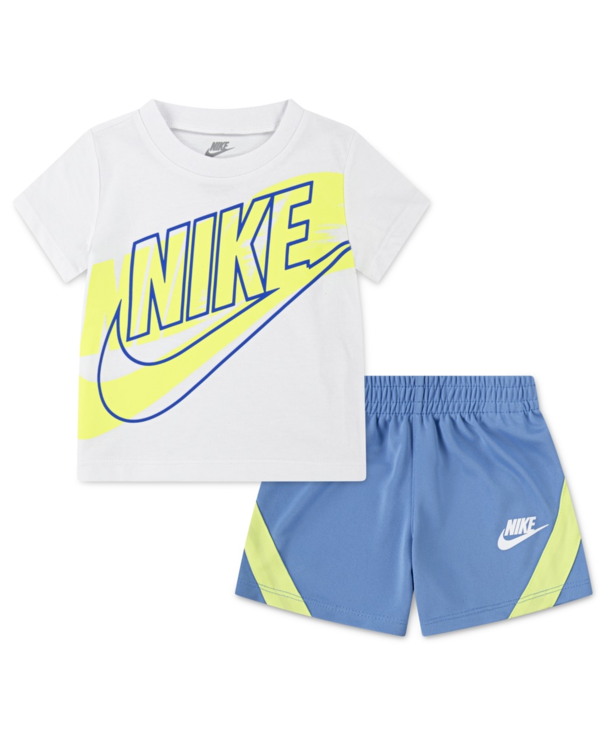 Nike Baby Boys  T-Shirt & Shorts Set 12 Months Blue