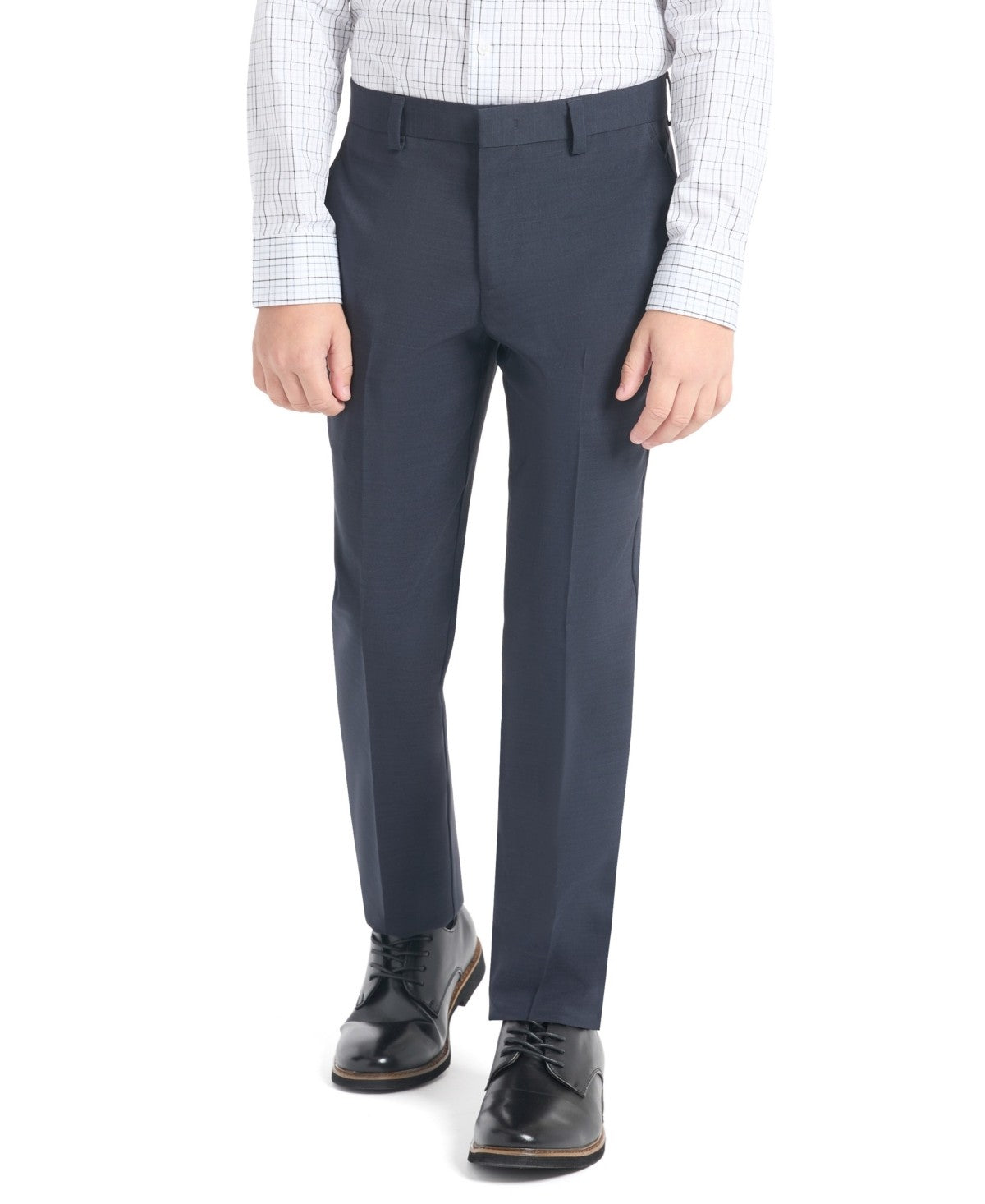 Kenneth Cole Reaction Boys' Slim Fit Suit Navy, Size 12R Set 2pc