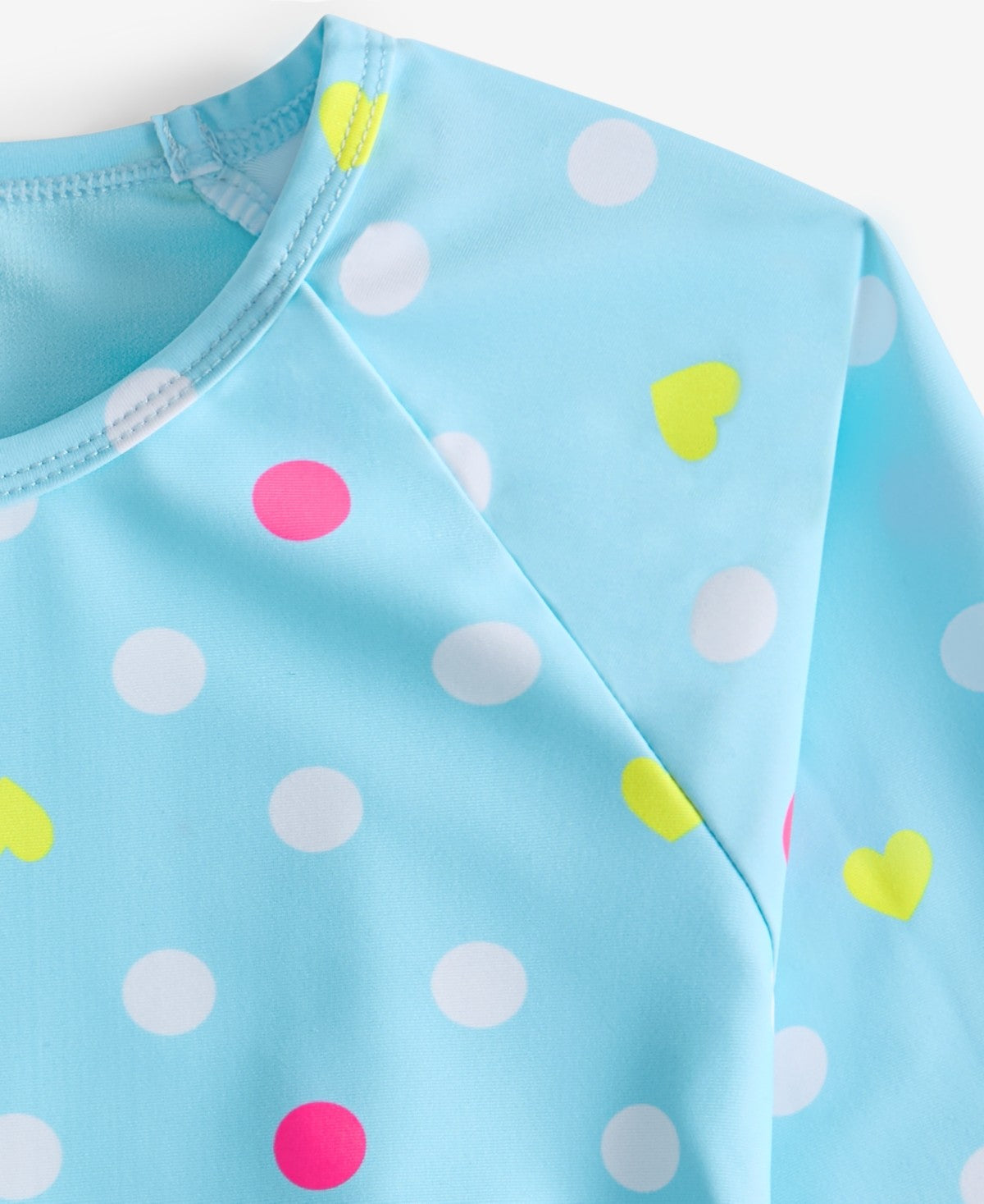 Epic Threads Girls Rash Guard Set 2T Crystal Blue