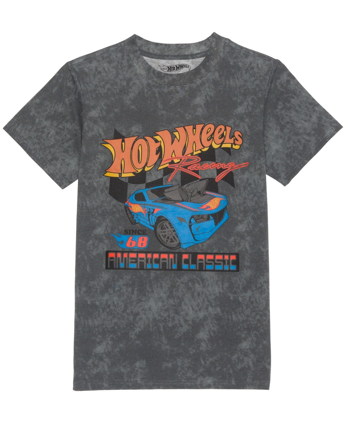 Hot Wheels Boys Short Sleeve T-Shirt Gray, 4T