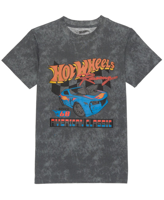 Hot Wheels Boys Short Sleeve T-Shirt Gray, 4T