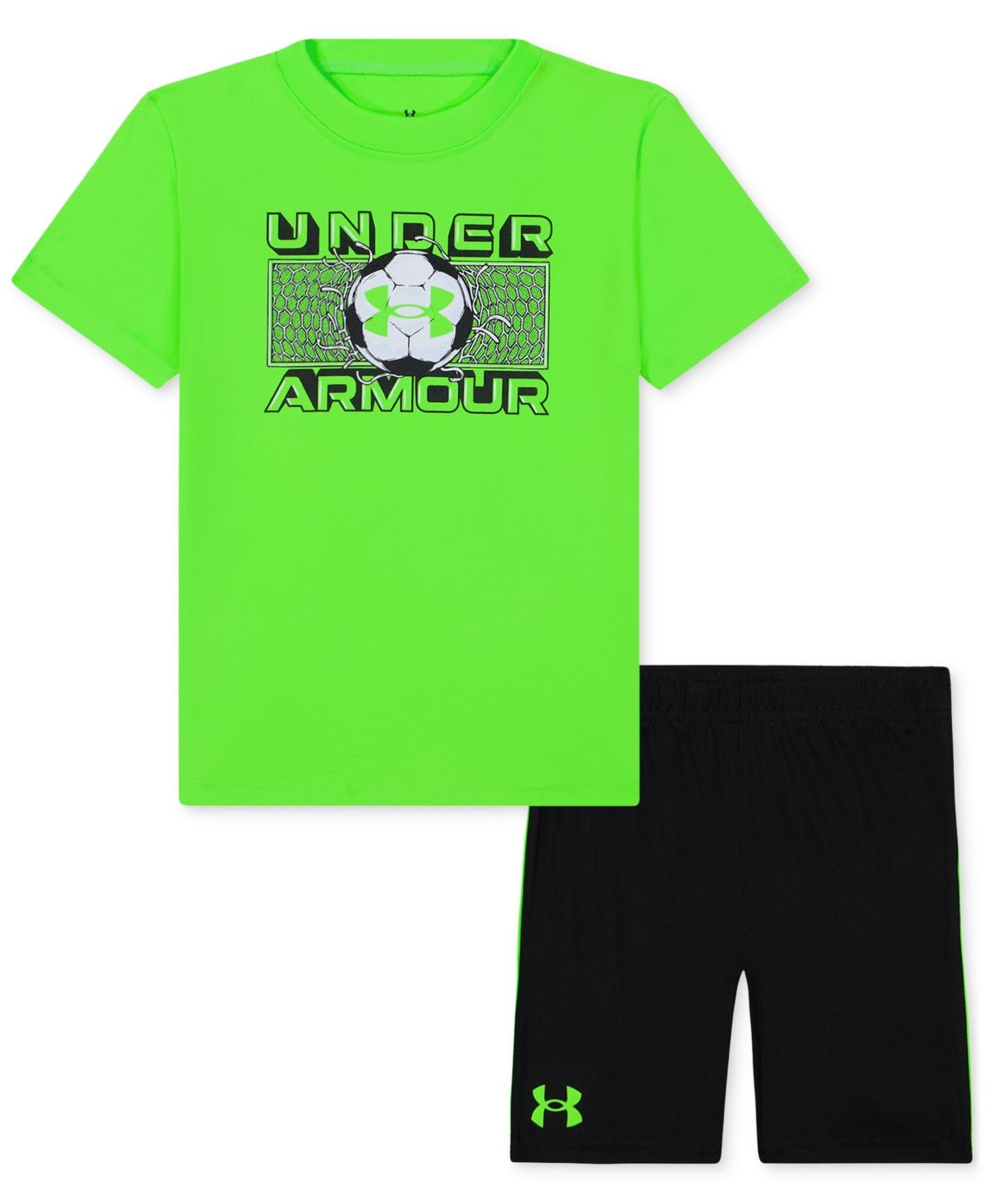 Under Armour Boys UA Tech Soccer Set Size 5- Hyper Green