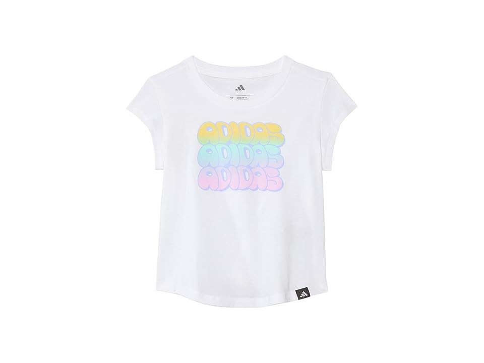 Adidas Kids Cap Sleeve T-Shirt, 4 girl