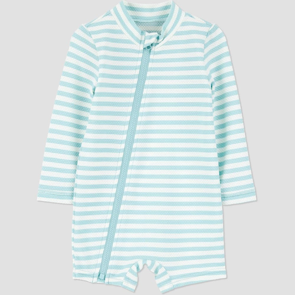 Carter's Just One You® Baby Boys' Long Sleeve Striped One-Piece Unisuit