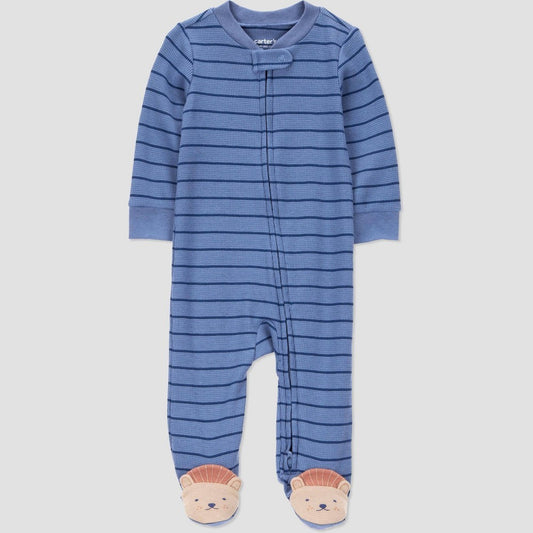 Carter's Just One You Baby Boys' Footed Pajamas Blue 3M