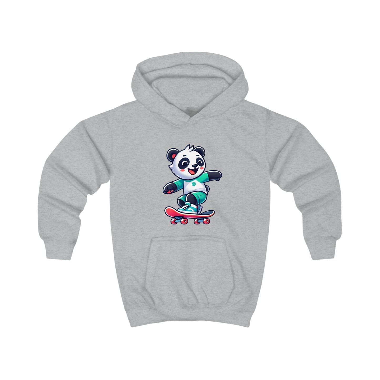 Panda Skateboard Kids Hoodie