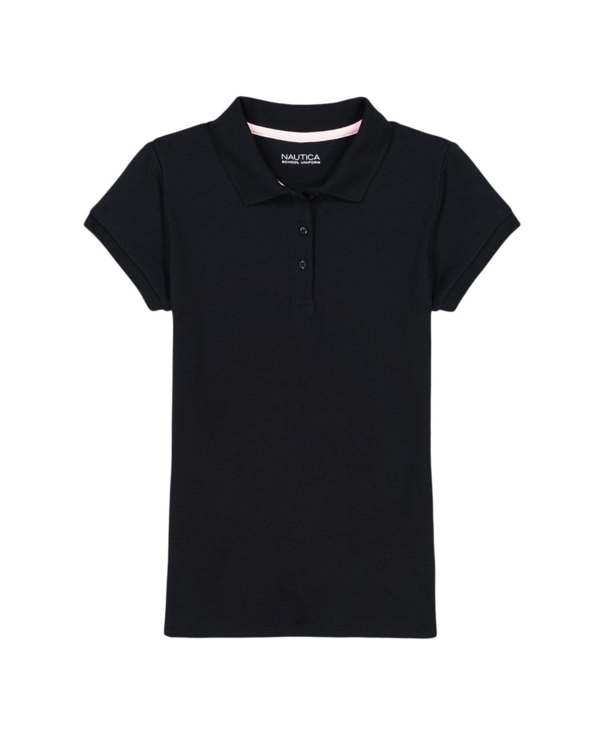 Nautica  Girls Interlock Polo Shirt, Size M