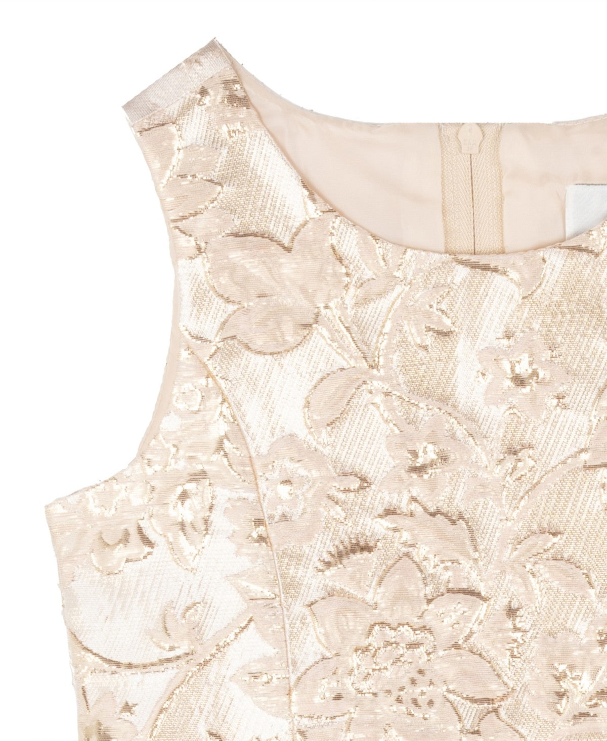 Rare Editions Brocade Party Dress 3T girl Champagne
