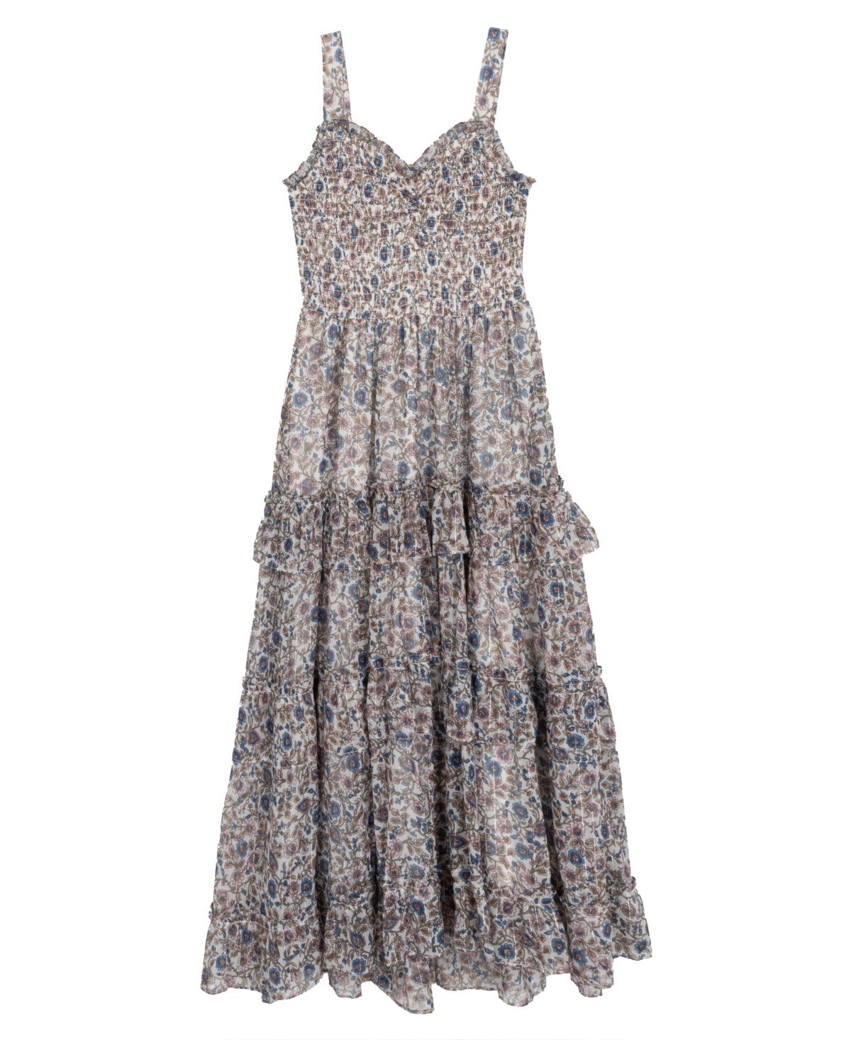 Rare Editions Big Girls Floral Dress 16
