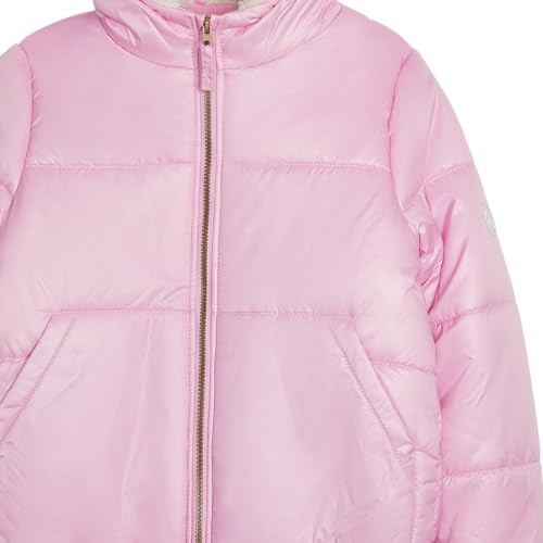 Jessica Simpson Girls' 4T Puffer Jacket with Matching Beanie