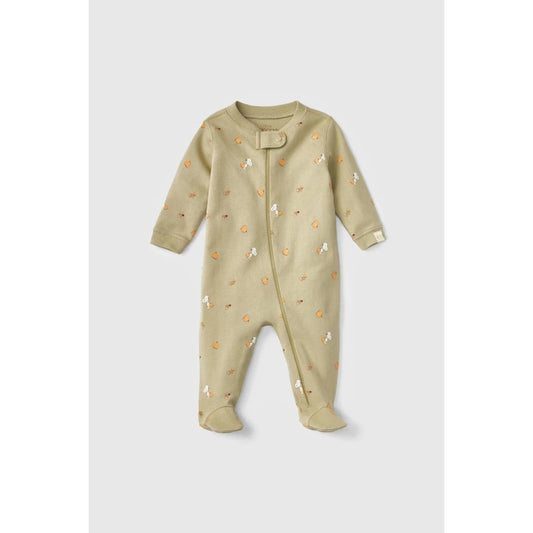 Little Snoopy Halloween Sleep N' Play Green, 3-6M boys