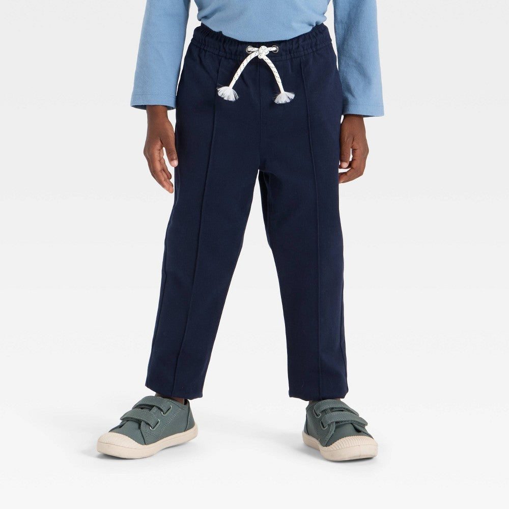 Toddler Boys' Tapered Pants - Cat & Jack Blue 12M