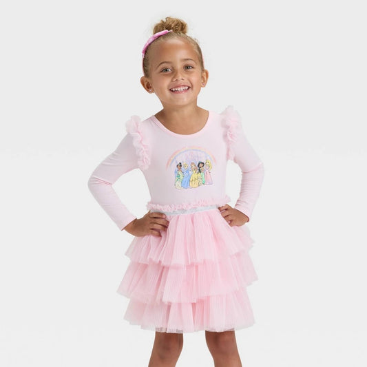 Disney Princess Toddler Ballerina Dress Pink 3T girl