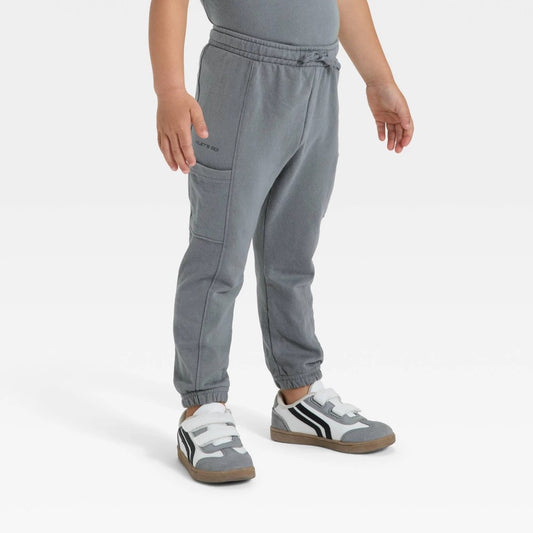 Cat & Jack Toddler Boys' Gray French Terry Joggers 4T